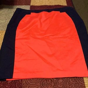 Worthington Color block skirt
